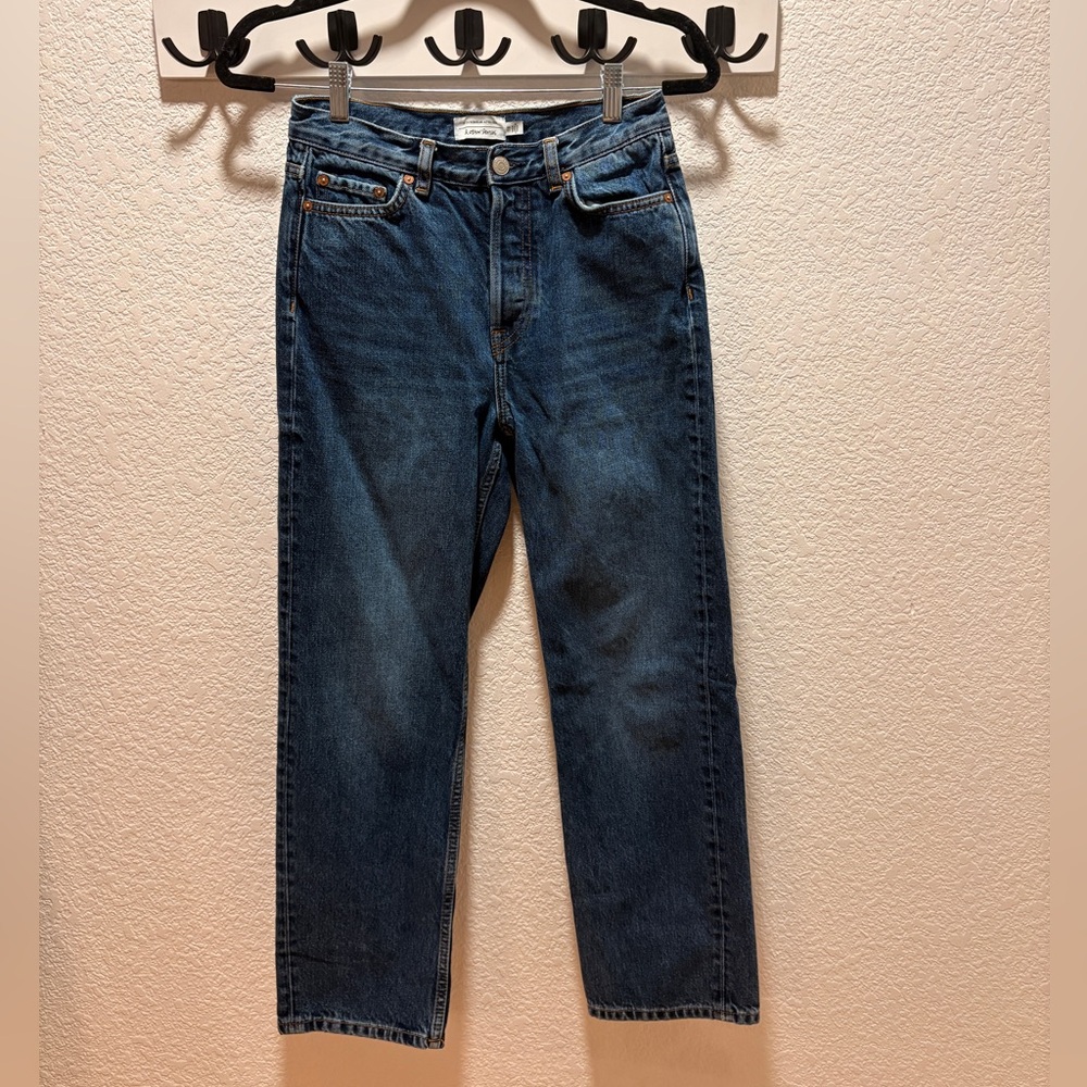 & Other Stories Women’s Dark Blue Straight Jeans